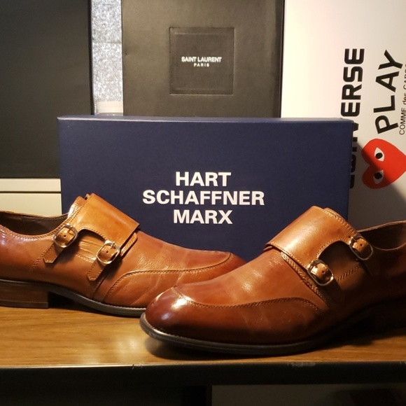 Hart Schaffner Marx New York Monk Strap Loafer - Picture 1 of 5